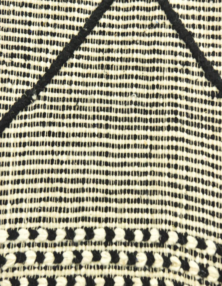 Detail image of  6' 5 x 9' 7  Hand Knotted Moroccan Wool Rug