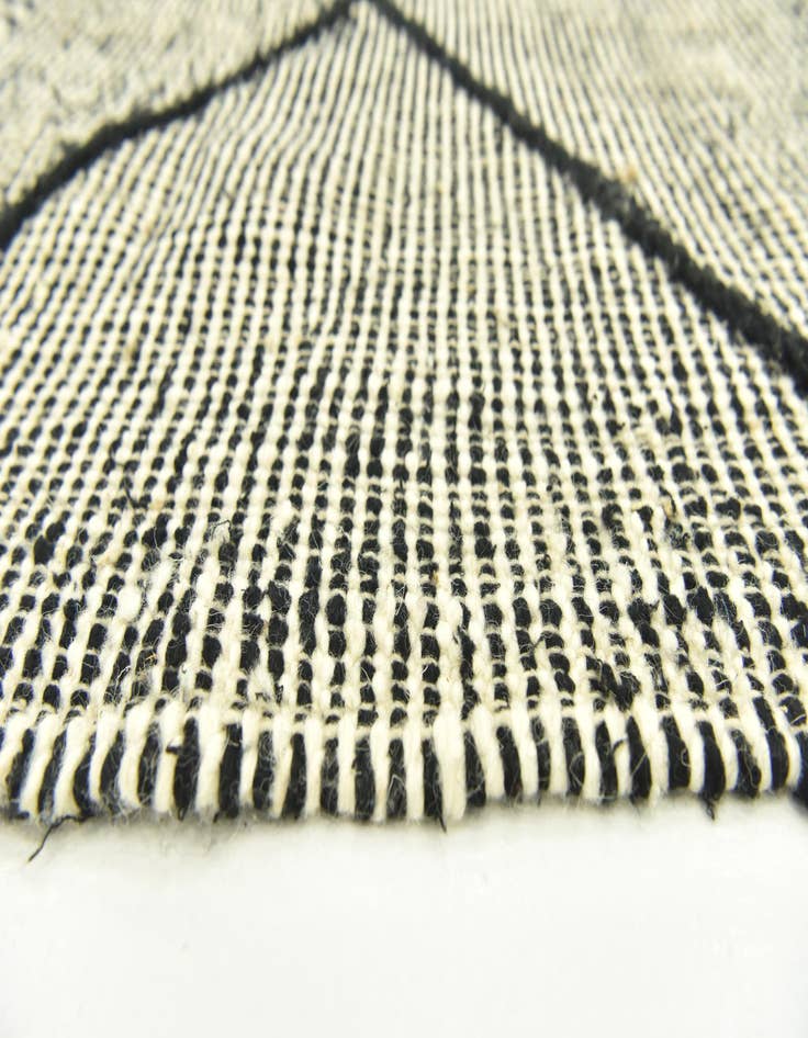 Detail image of  6' 5 x 9' 7  Hand Knotted Moroccan Wool Rug