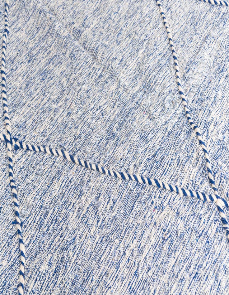 Detail image of  6' 4 x 10' 3  Hand Knotted Moroccan Wool Rug