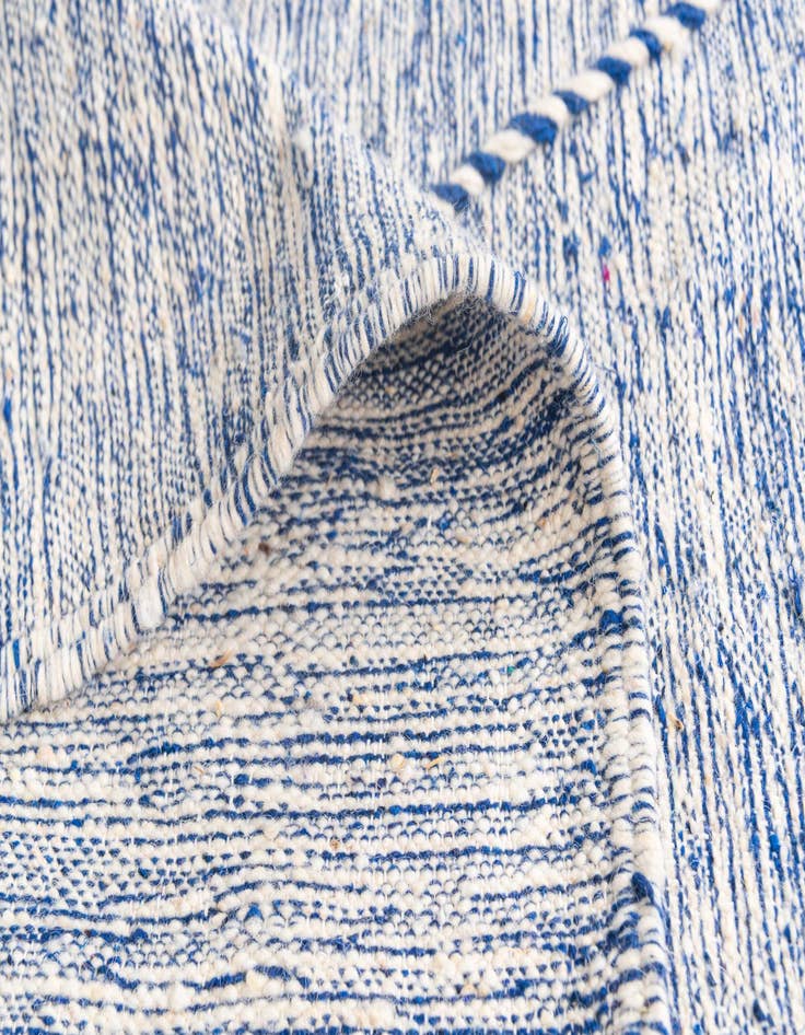 Detail image of  6' 4 x 10' 3  Hand Knotted Moroccan Wool Rug