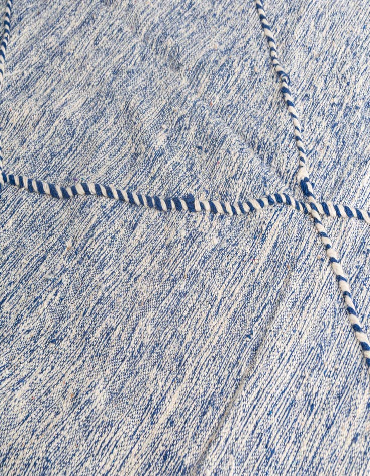 Detail image of  6' 3 x 9' 9  Hand Knotted Moroccan Wool Rug
