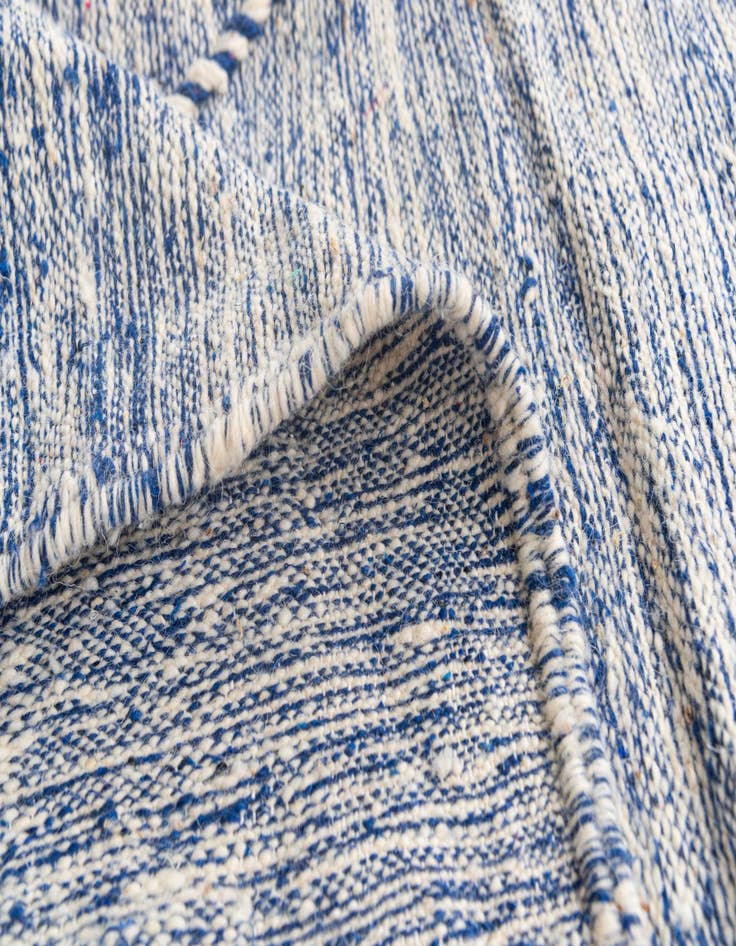 Detail image of  6' 3 x 9' 9  Hand Knotted Moroccan Wool Rug