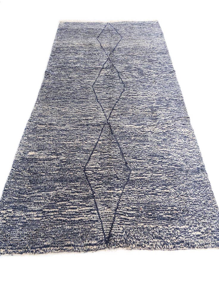 Detail image of  7' x 8' 8  Hand Knotted Moroccan Wool Rug