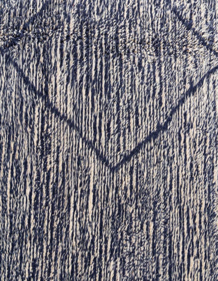 Detail image of  7' x 8' 8  Hand Knotted Moroccan Wool Rug