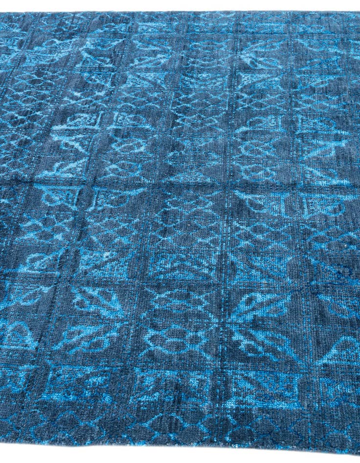 Detail image of  5' 9 x 9' 1  Hand Knotted Moroccan Rug