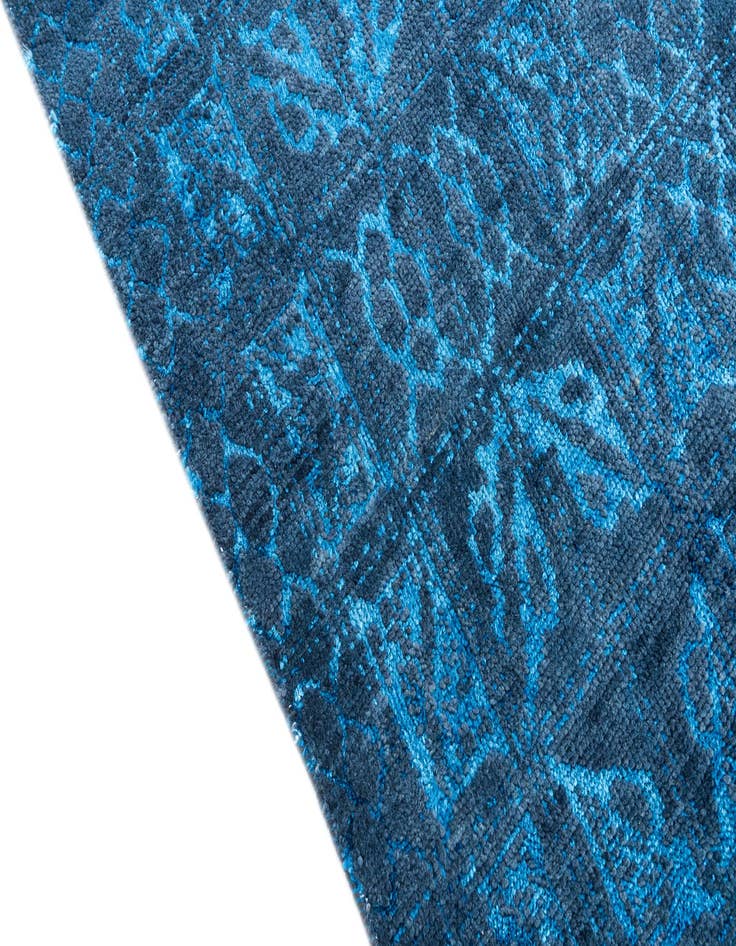 Detail image of  5' 9 x 9' 1  Hand Knotted Moroccan Rug