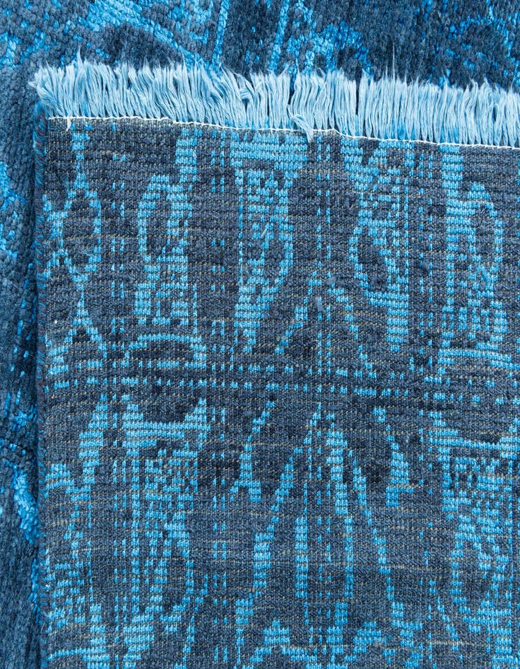 Detail image of  5' 9 x 9' 1  Hand Knotted Moroccan Rug