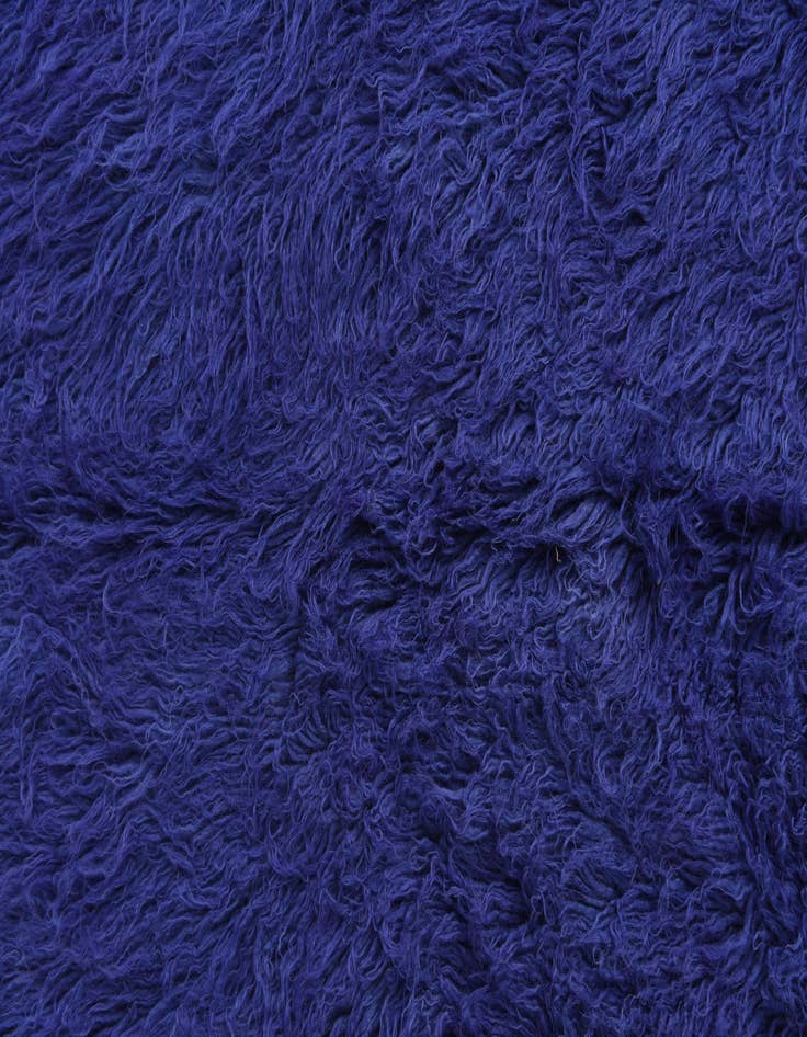 Detail image of  6' 5 x 9' 2  Hand Knotted Moroccan Wool Rug