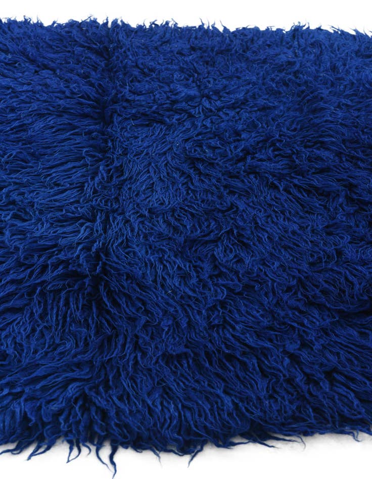 Detail image of  3' 4 x 5' 9  Hand Knotted Moroccan Wool Rug