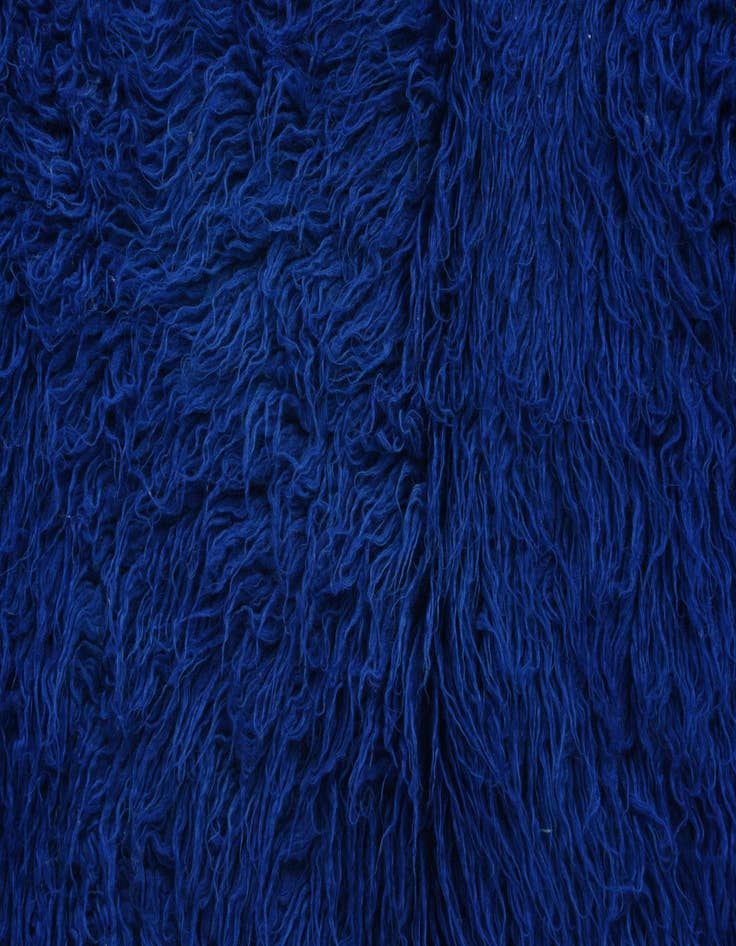 Detail image of  3' 4 x 5' 9  Hand Knotted Moroccan Wool Rug