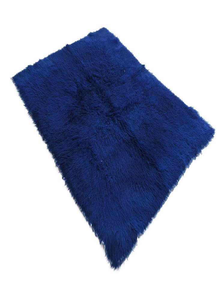 Detail image of  5' 1 x 6' 7  Hand Knotted Moroccan Wool Rug