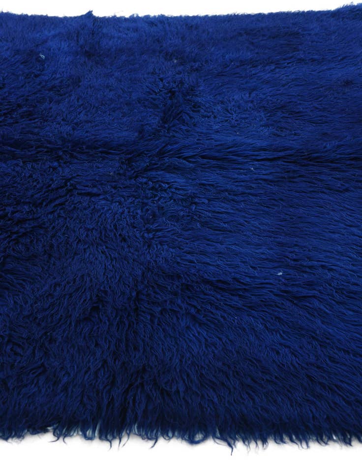 Detail image of  5' 1 x 6' 7  Hand Knotted Moroccan Wool Rug