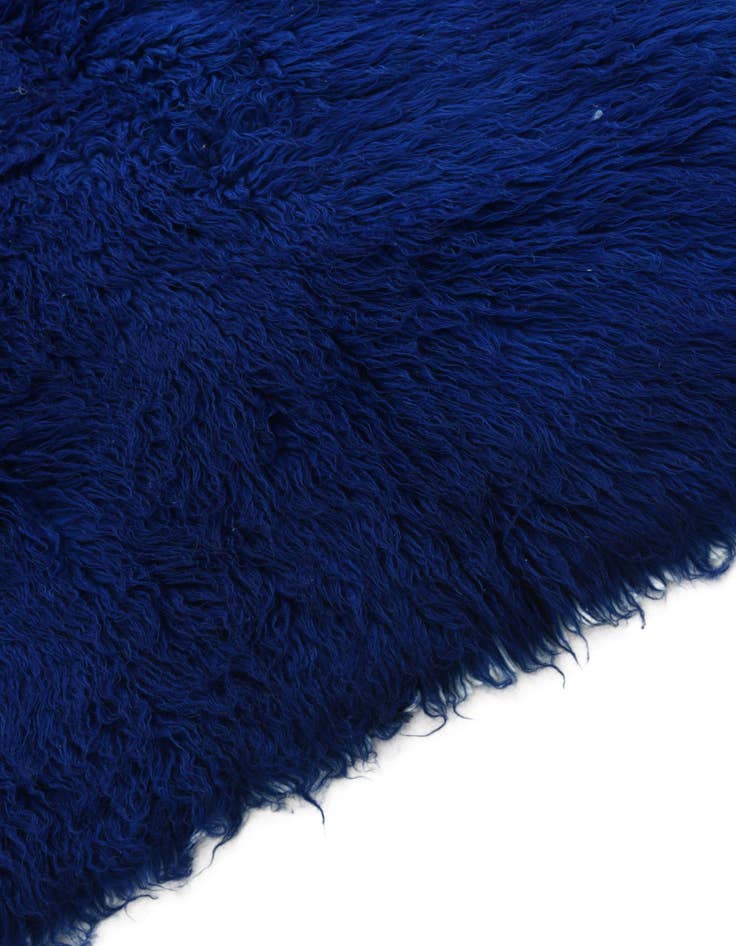 Detail image of  5' 1 x 6' 7  Hand Knotted Moroccan Wool Rug