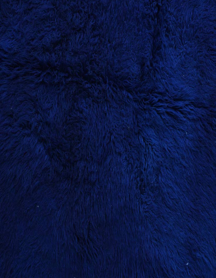 Detail image of  5' 1 x 6' 7  Hand Knotted Moroccan Wool Rug