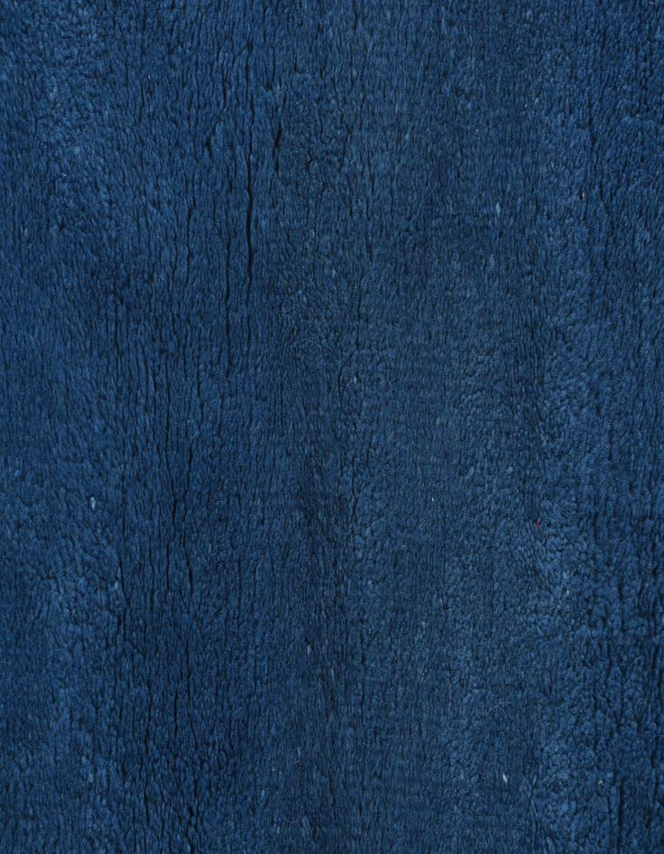 Detail image of  2' 6 x 4' 6  Hand Knotted Moroccan Wool Rug