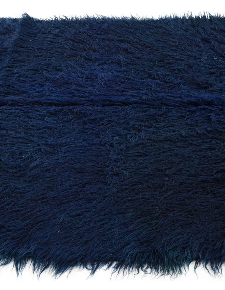 Detail image of  4' 10 x 6' 10  Hand Knotted Moroccan Wool Rug