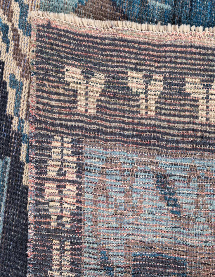 Detail image of  7' 10 x 10' 5  Hand Knotted Moroccan Wool Rug