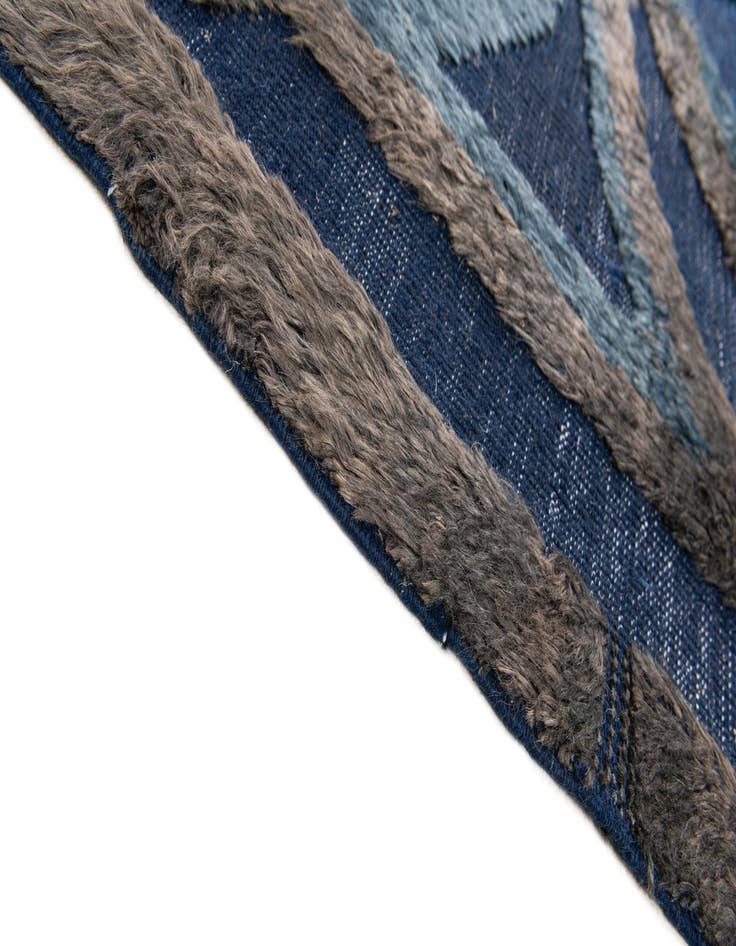 Detail image of  8' x 10' 6  Hand Knotted Moroccan Wool Rug