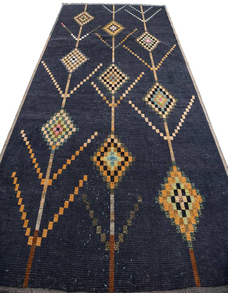 Detail image of  9' 2 x 12' 9  Hand Knotted Moroccan Wool Rug