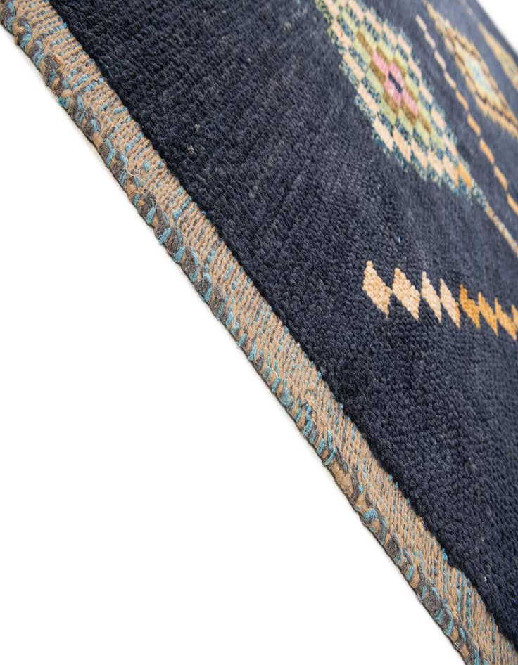 Detail image of  9' 2 x 12' 9  Hand Knotted Moroccan Wool Rug