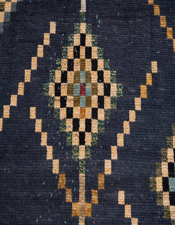 Detail image of  9' 2 x 12' 9  Hand Knotted Moroccan Wool Rug