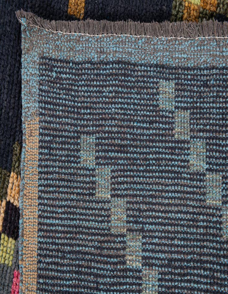 Detail image of  9' 2 x 12' 9  Hand Knotted Moroccan Wool Rug