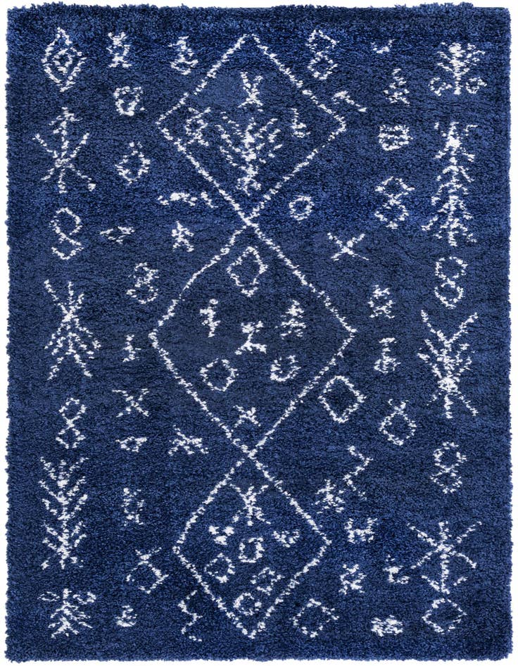 Detail image of  5' x 8' Moroccan Shag Rug