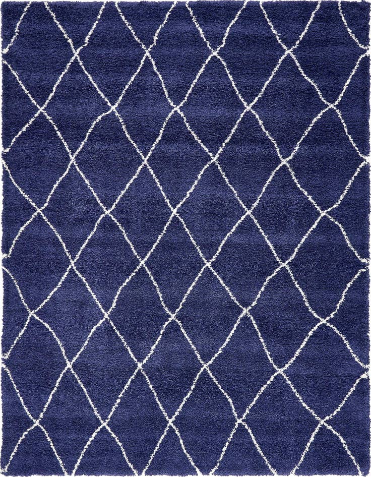 Detail image of  8' x 10' Moroccan Shag Rug