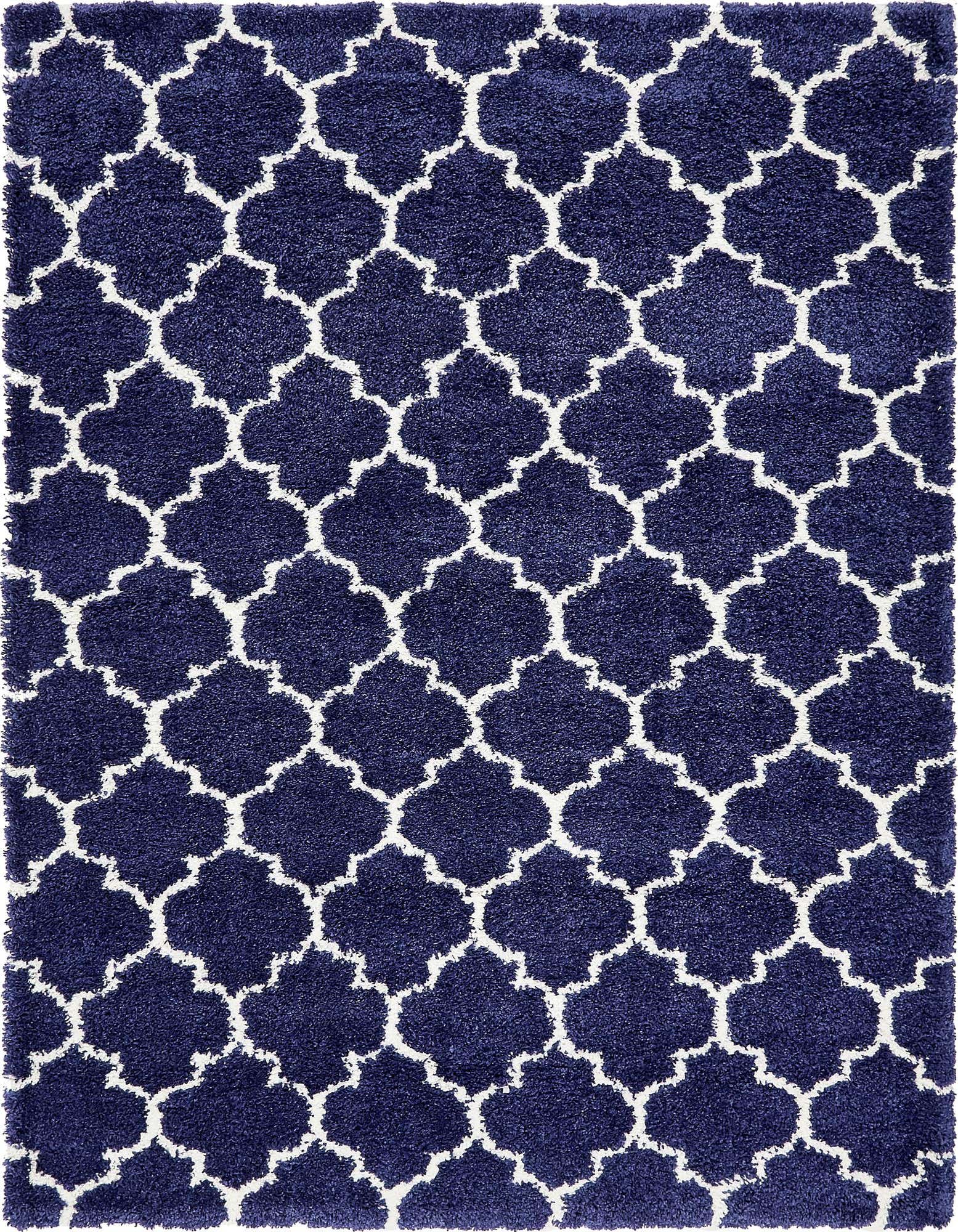 Primary image  7' 10 x 10' Moroccan Shag Rug