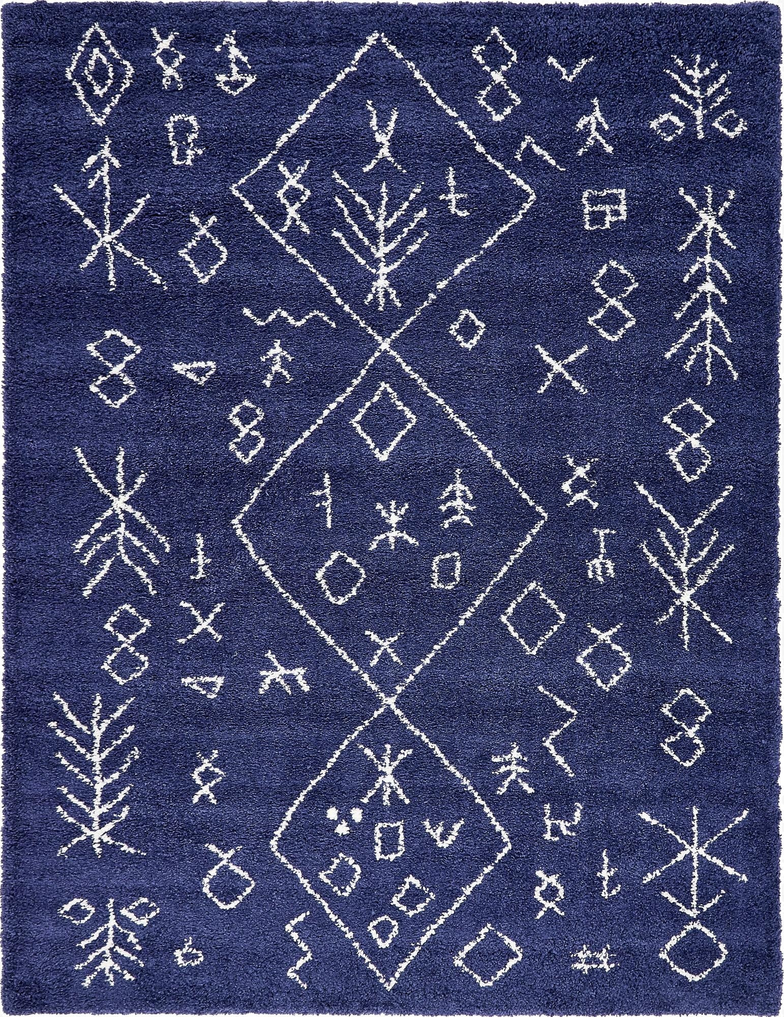  9' x 12' 2 Moroccan Shag Rug