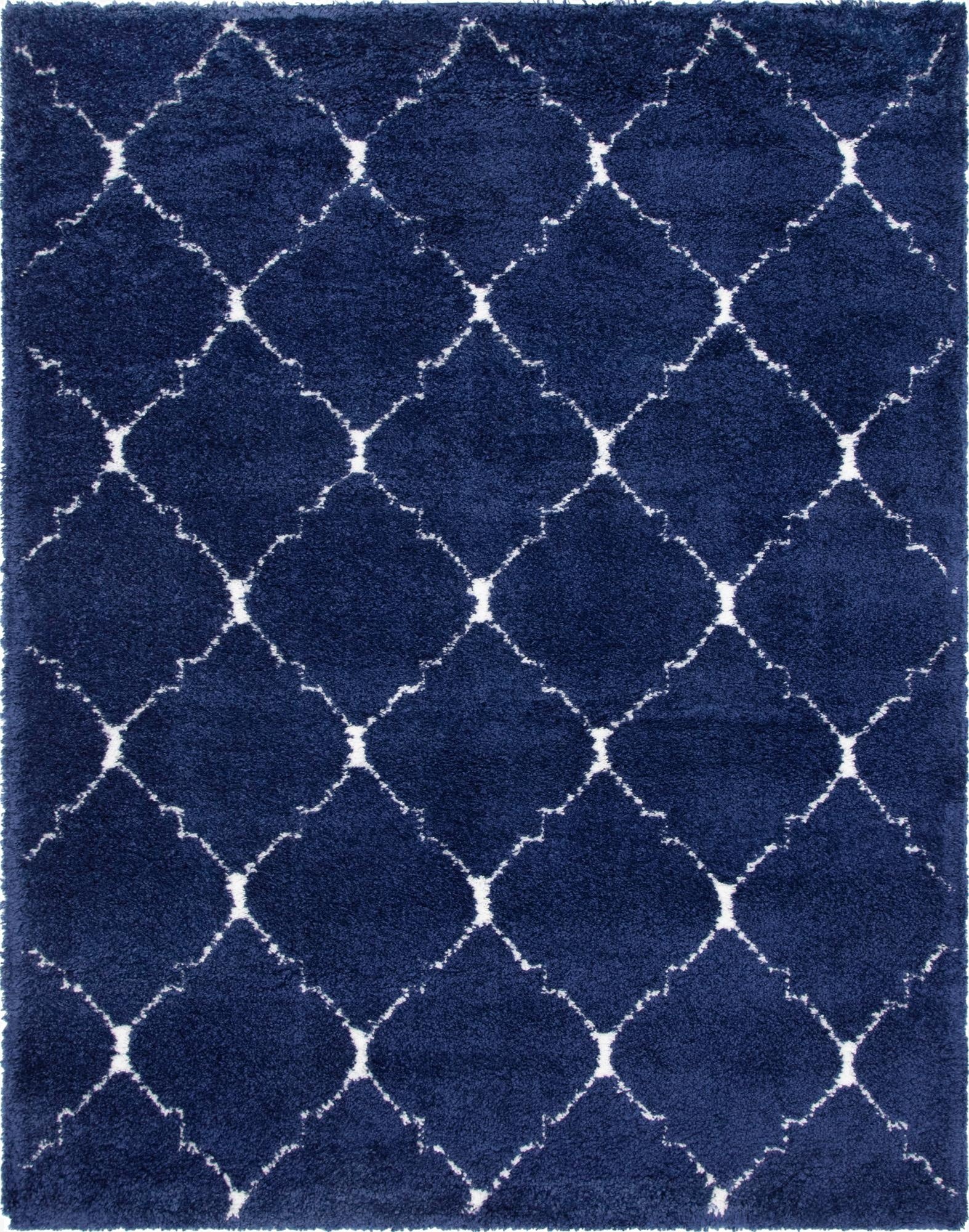 Primary image  7' 10 x 10' Moroccan Shag Rug