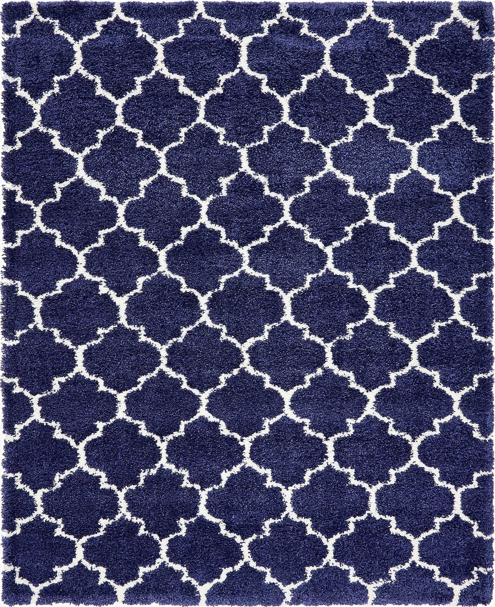 Primary image  7' 10 x 10' Moroccan Shag Rug