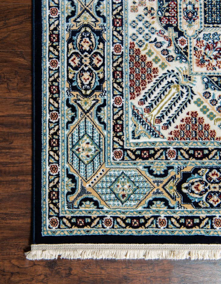 Detail image of  5' x 8' Nain Design Rug
