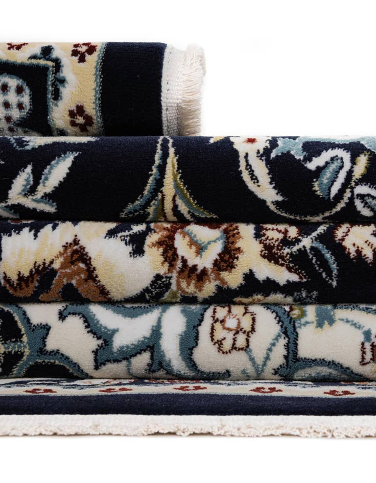 Detail image of  5' 3 x 8' Nain Design Rug