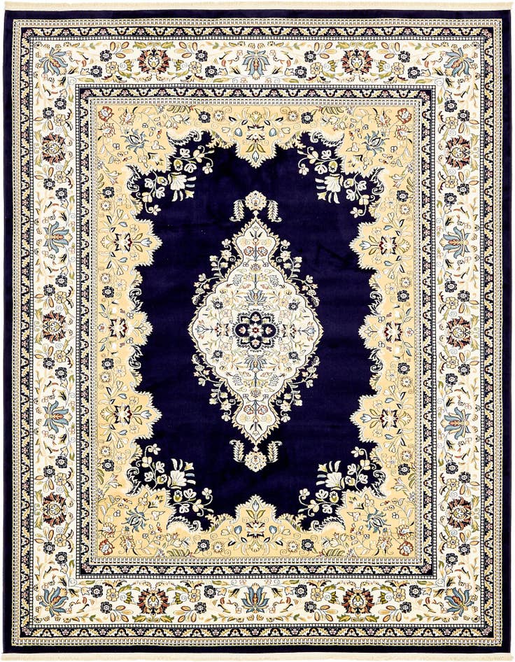 Detail image of  7' 10 x 10' Nain Design Rug