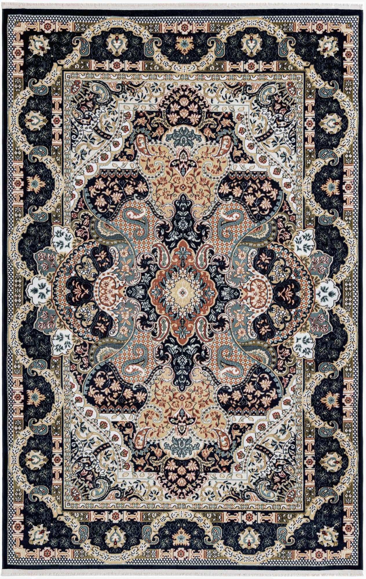  6' 1 x 9' Nain Design Rug