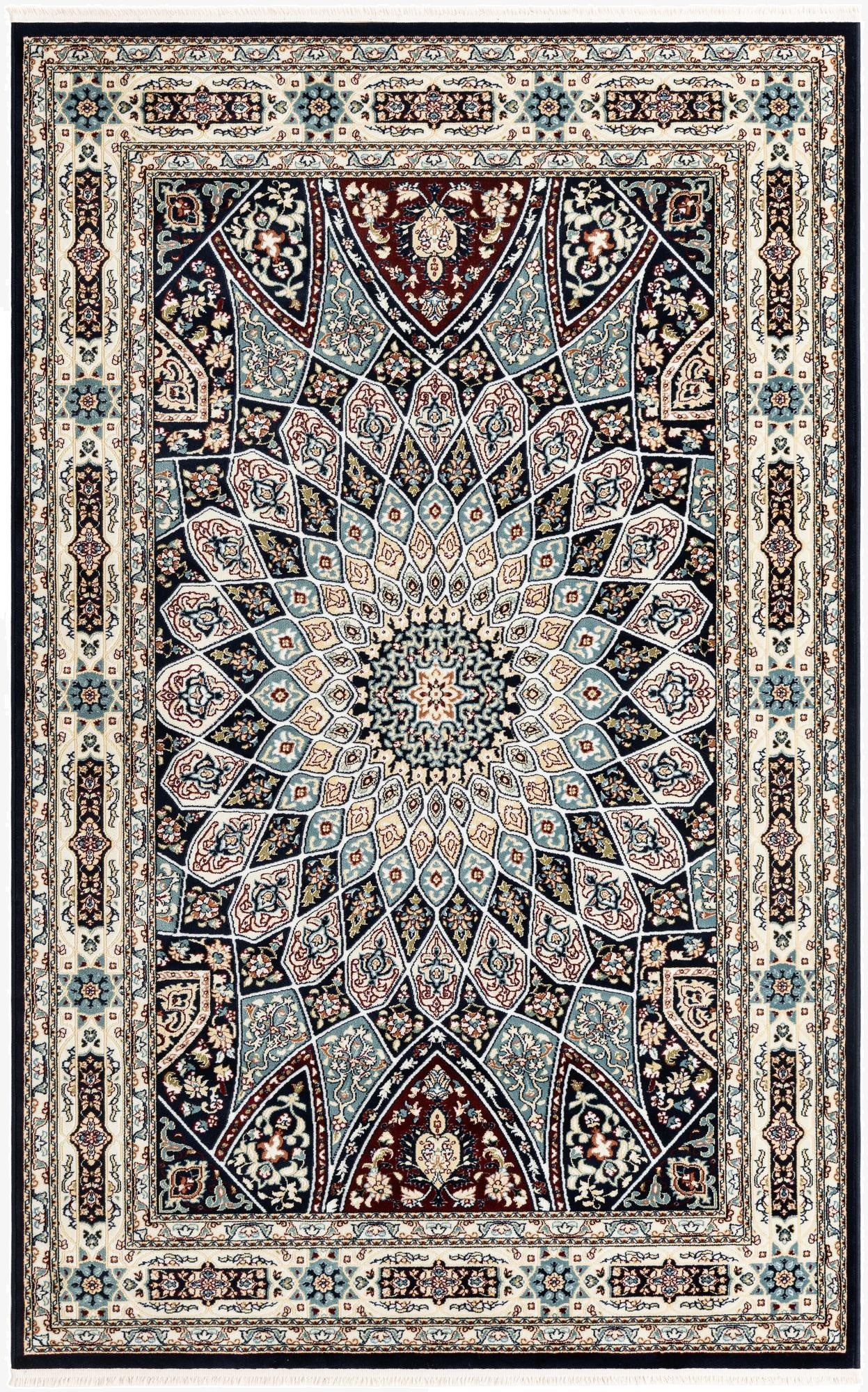  5' 3 x 8' Nain Design Rug