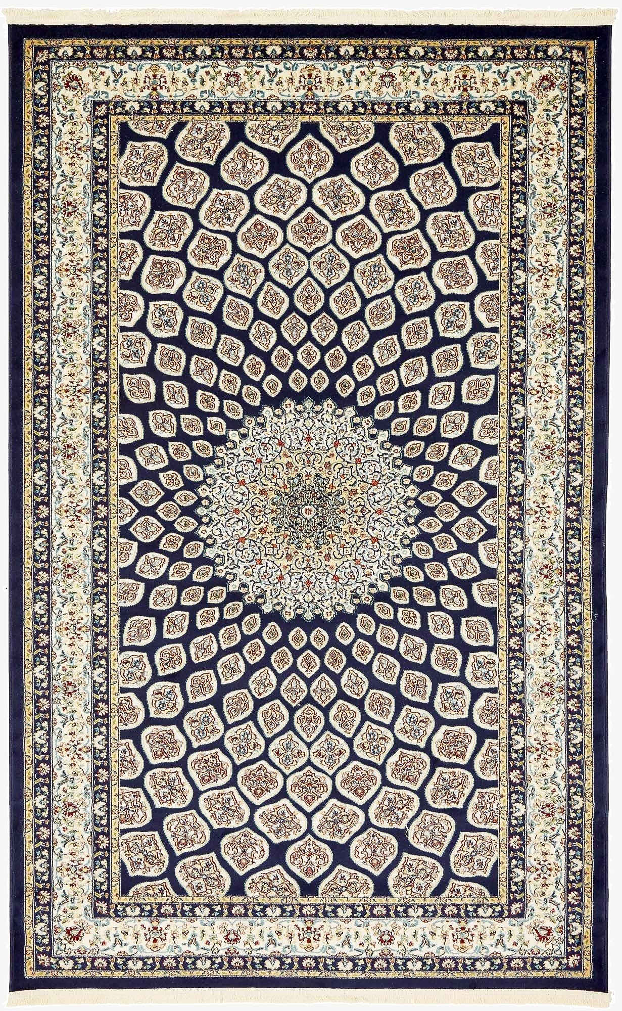  5' 3 x 8' Nain Design Rug