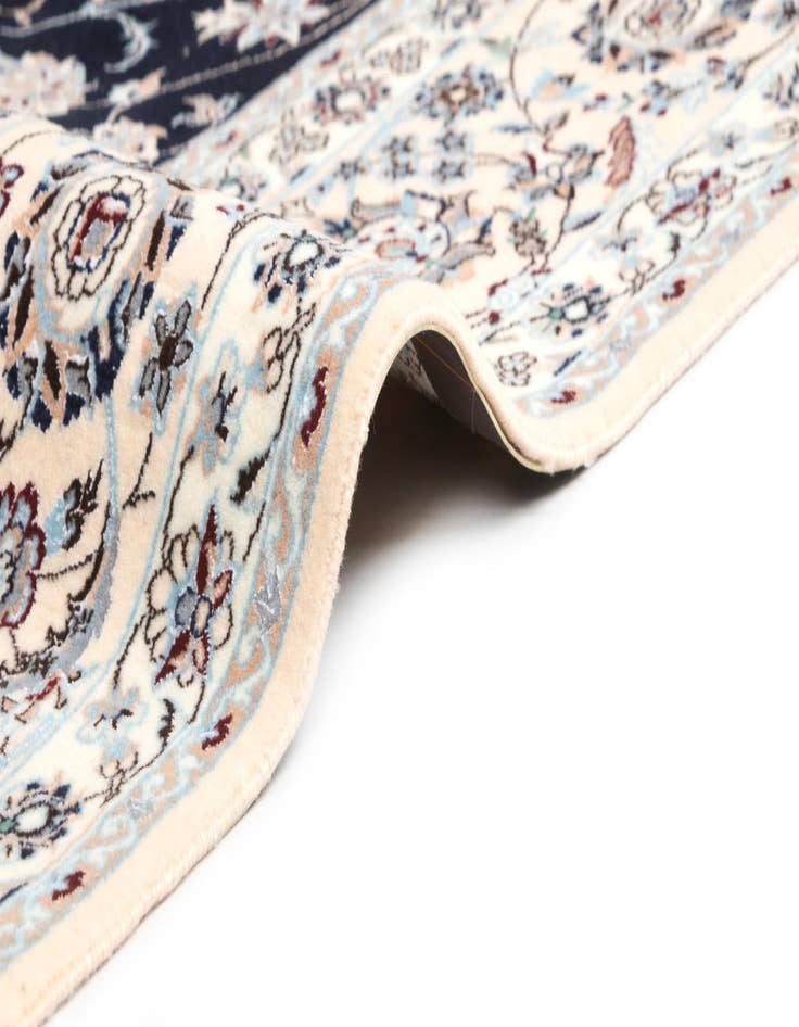 Detail image of  6' 9 x 10' 2  Hand Knotted Nain Rug