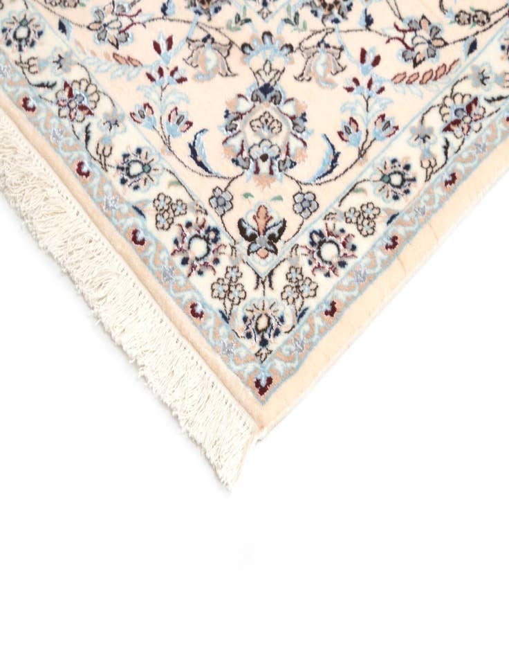 Detail image of  6' 9 x 10' 2  Hand Knotted Nain Rug