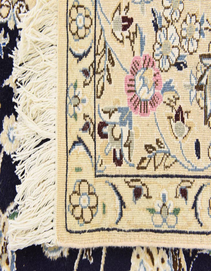 Detail image of  5' 1 x 8' 5  Hand Knotted Nain Persian Rug