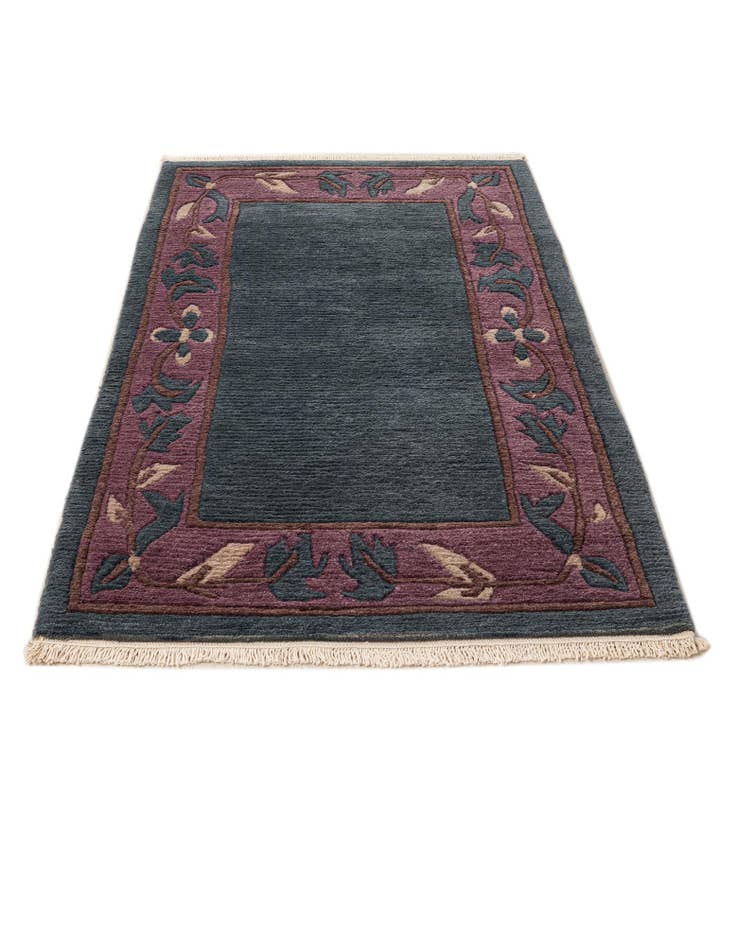 Detail image of  2' 7 x 4' 9  Hand Knotted Nepal Wool Rug