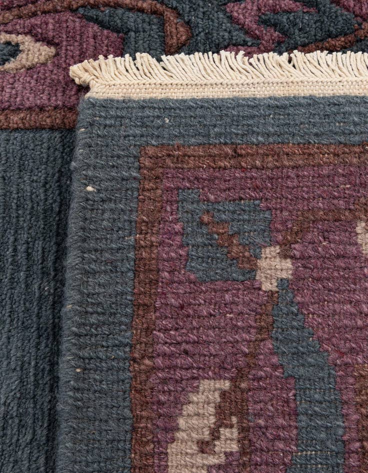Detail image of  2' 7 x 4' 9  Hand Knotted Nepal Wool Rug