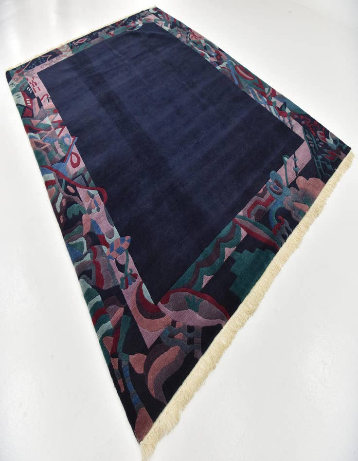 Detail image of  8' 5 x 11' 5  Hand Knotted Nepal Wool Rug