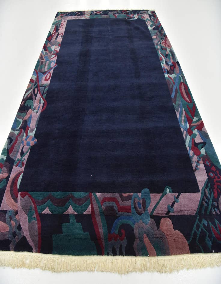 Detail image of  8' 5 x 11' 5  Hand Knotted Nepal Wool Rug