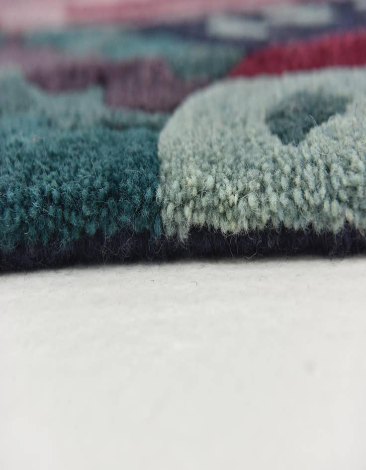 Detail image of  8' 5 x 11' 5  Hand Knotted Nepal Wool Rug