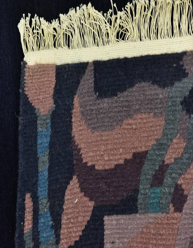 Detail image of  8' 5 x 11' 5  Hand Knotted Nepal Wool Rug