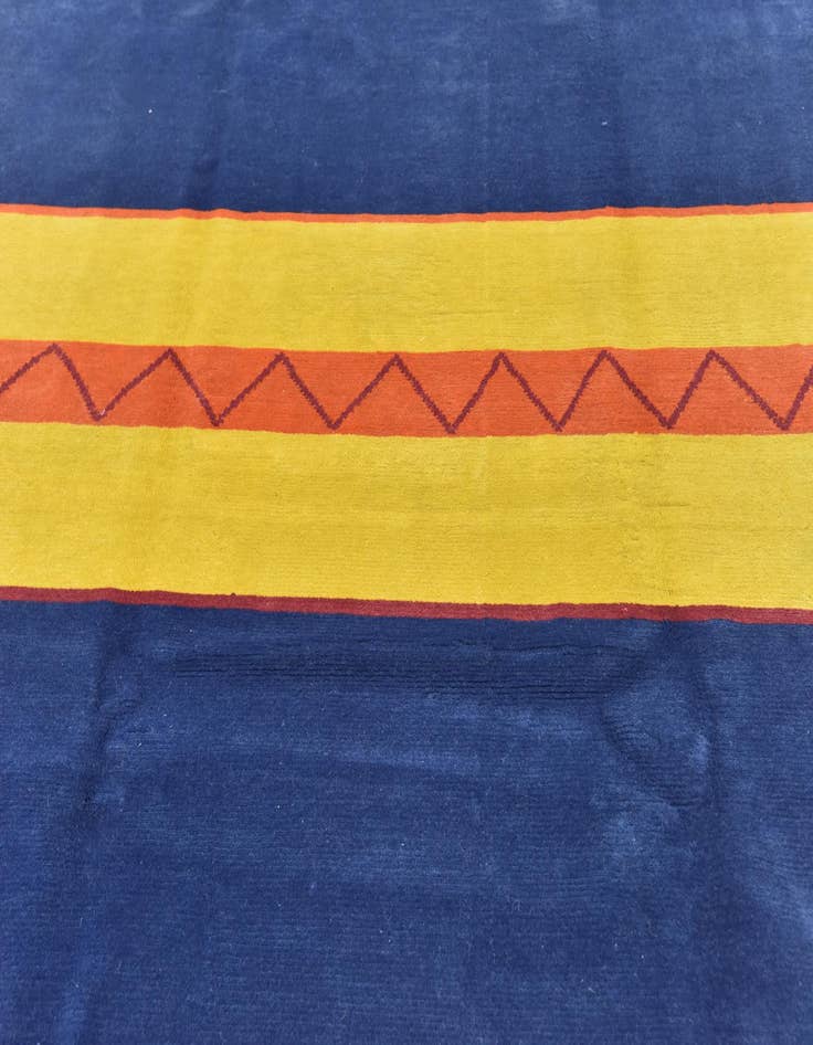 Detail image of  6' 8 x 9' 10  Hand Knotted Nepal Wool Rug