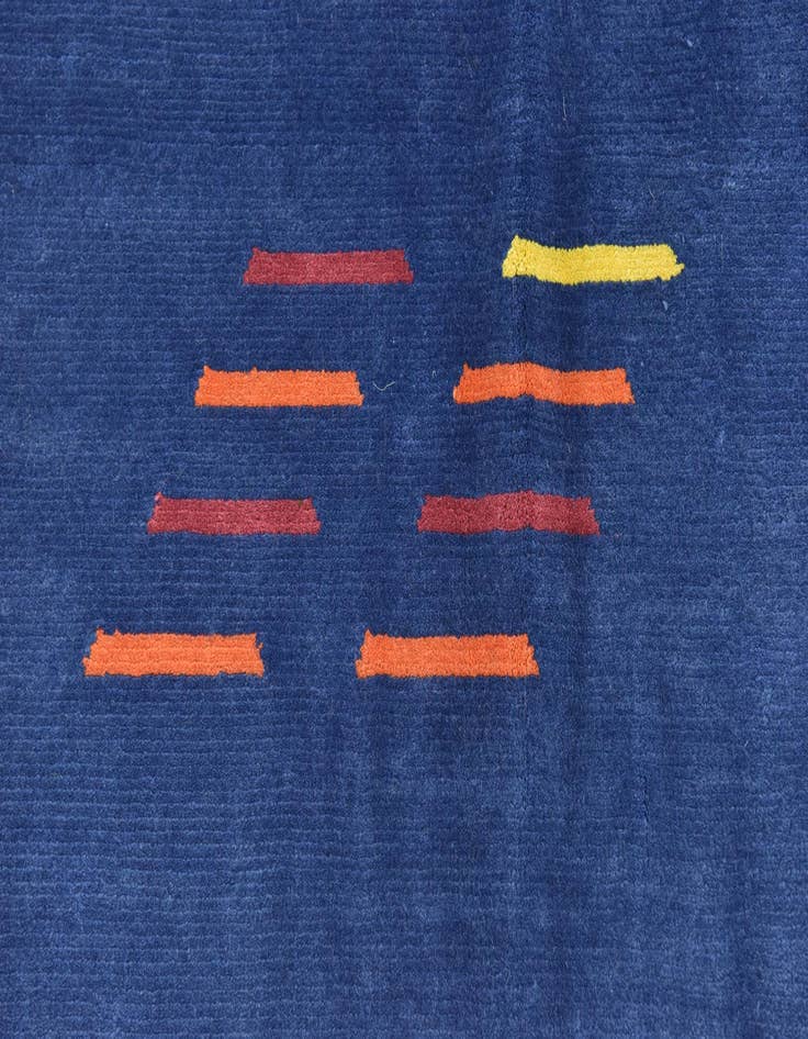 Detail image of  6' 8 x 9' 10  Hand Knotted Nepal Wool Rug