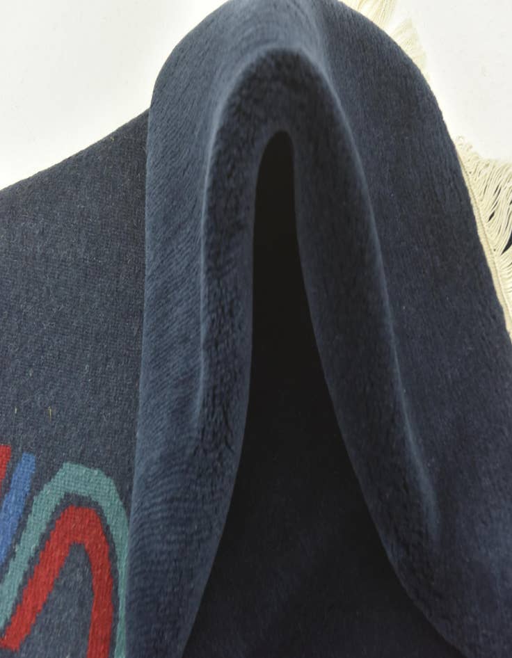 Detail image of  5' 7 x 7' 10  Hand Knotted Nepal Wool Rug